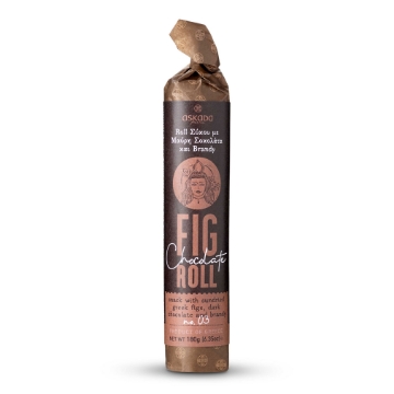 Askada Farm Kymi Figenrulle med Chokolade og Brandy, 180g – Vegansk og Glutenfri