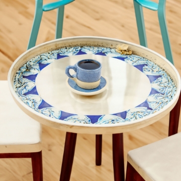 Handcrafted Stoneware Ceramic Coffee Cup with Saucer Handcrafted Stoneware Ceramic Coffee Cup with Saucer