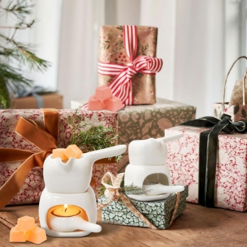 Ceramic Essential Oil Burner with Tea Light Holder - Aromatherapy for Your Home Ceramic Essential Oil Burner with Tea Light Holder - Aromatherapy for Your Home