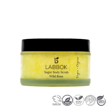 Labbok Sugar Body Scrub Wild Rose 200ml Labbok Sugar Body Scrub Wild Rose 200ml