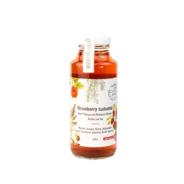 Strawberry Tsatsatsá: Refreshing Herbal Blast in a Bottle! Strawberry Tsatsatsá: Refreshing Herbal Blast in a Bottle!