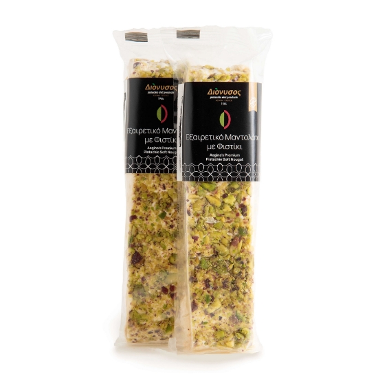 Aegina’s Premium Pistachio Nougat – Soft, PDO Certified Delicacy 70g