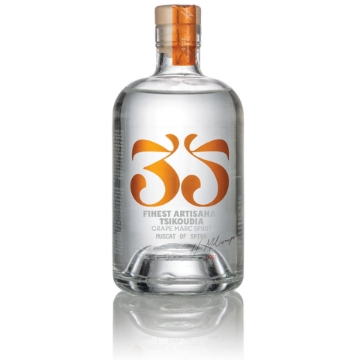 Premium Artisanal Cretan Tsikoudia Moscato 35N Premium Artisanal Cretan Tsikoudia Moscato 35N