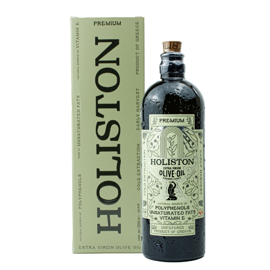 Holiston Premium Phenolic Extra Virgin Olive Oil 500ml from Rhodes