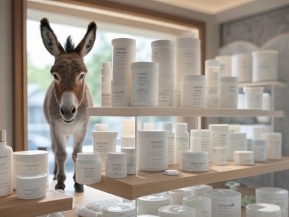 Billede til varegruppe Naturlig hudpleje (Æselmælk og olivenolie)