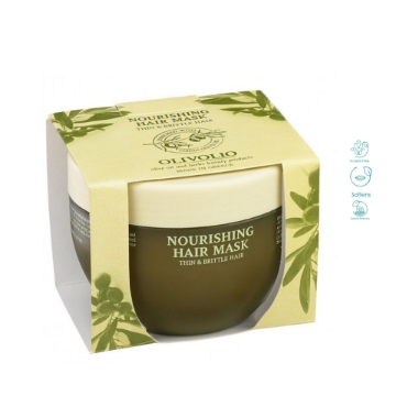 Olivolio Nourishing Hair Mask 250ml - Deep Hydration & Repair Treatment Olivolio Nourishing Hair Mask 250ml - Deep Hydration & Repair Treatment