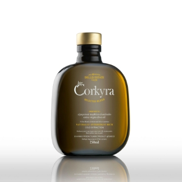 Corkyra Premium Blend Ekstra Jomfru Olivenolie 250ml – Dellis Estate