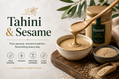 Billede til varegruppe Tahini og sesam
