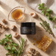 PANACEA3 Face Cream from Snail Secretion Gold Line 30ml - Cretan Snail Mucin, All Skin Types on a clean ecommerce background