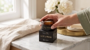 PANACEA3 Face Cream from Snail Secretion Gold Line 30ml - Cretan Snail Mucin, All Skin Types on a clean ecommerce background