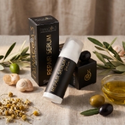 PANACEA3 Repair Serum from Snail Secretion Gold Line 30ml on a clean ecommerce background