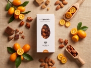 Lazaris Mandola Kumquat – Greek Caramelized Kumquat, 200g on a clean ecommerce background