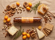 Lazaris Fig Pie Kumquat - Greek Fig Paste, 150g on a clean ecommerce background